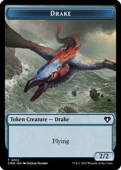 Drake Token (U 2/2) // Eldrazi Token (C 10/10)