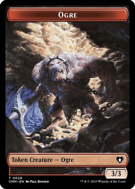 Ogre Token (R 3/3) // Eldrazi Spawn Token (C 0/1)