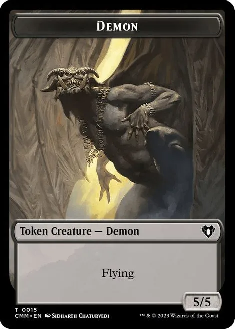 Demon Token (B 5/5) // Servo Token (A 1/1)