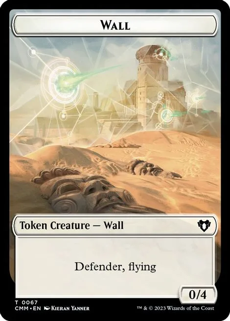 Wall Token (W 0/4) // Kor Ally Token (W 1/1)