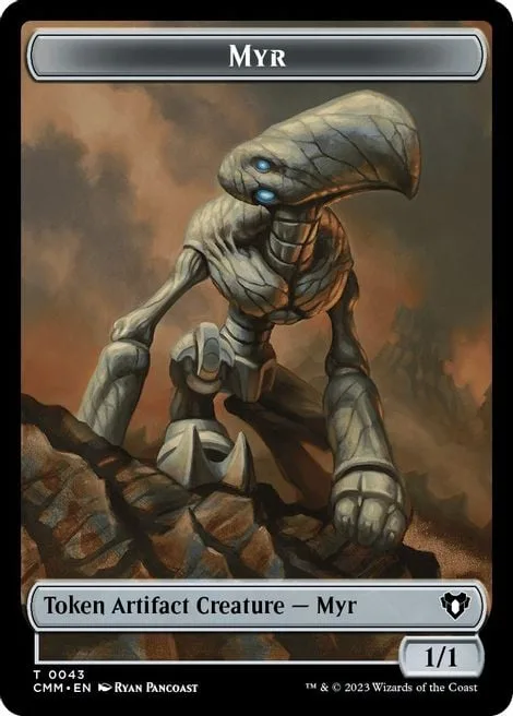 Myr Token (A 1/1) // Clue Token