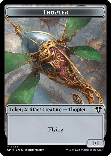 Daretti, Scrap Savant Emblem // Thopter Token (A 1/1)