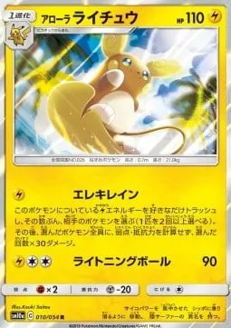 Alolan Raichu [Electro Rain | Electric Ball]