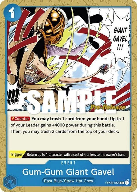 Gum-Gum Giant Gavel (OP03-055)