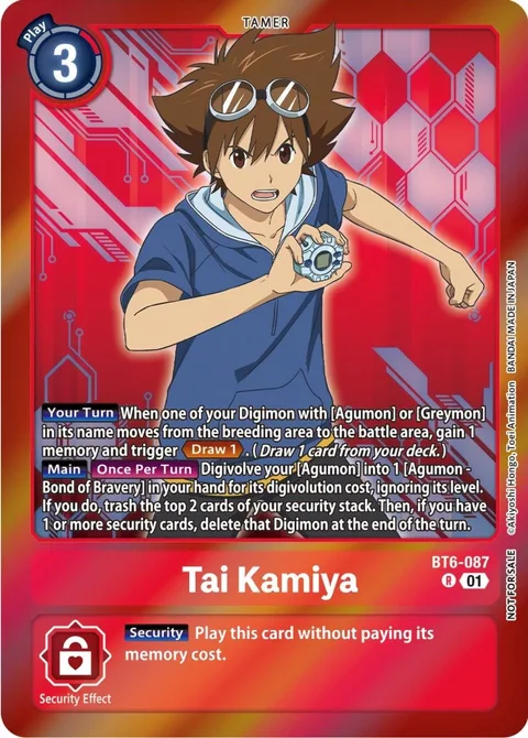 Tai Kamiya (BT6-087)