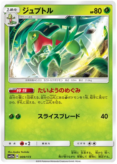 Grovyle [Sunshine Grace | Slicing Blade]