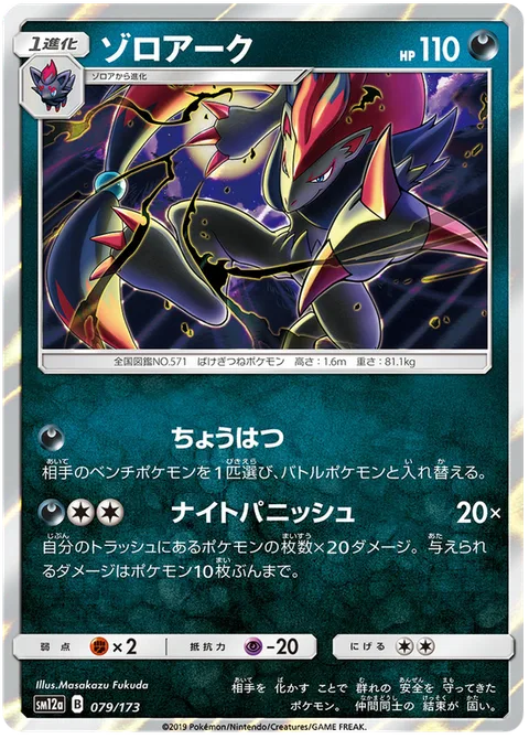 Zoroark [Taunt | Night Punishment]
