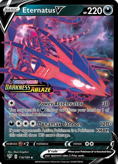 Eternatus V [Power Accelerator | Dynamax Cannon]