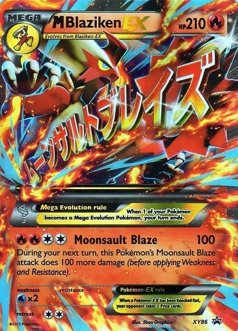MBlaziken EX [Moonsault Blaze]