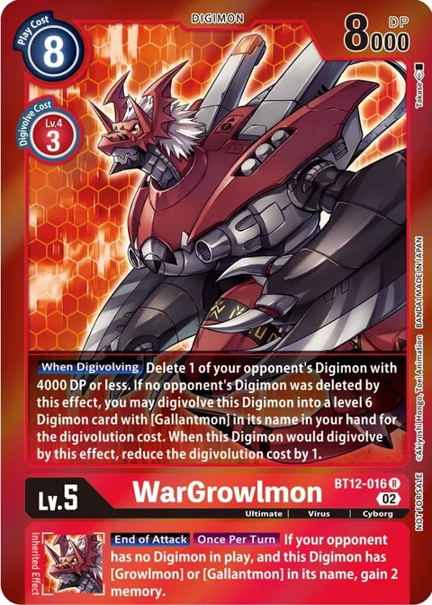 WarGrowlmon (BT12-016)