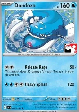 Dondozo [Release Rage | Heavy Splash]