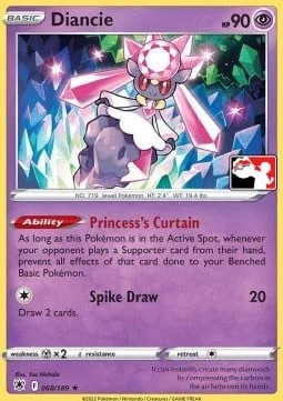 Diancie [Princess's Curtain | Spike Draw]