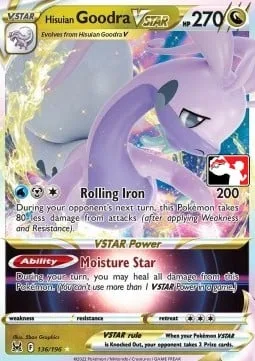 Hisuian Goodra VSTAR [Rolling Iron | Moisture Star]