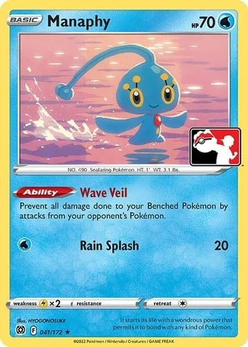 Manaphy [Wave Veil | Rain Splash]