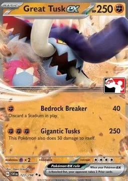 Great Tusk ex [Bedrock Breaker | Gigantic Tusks]