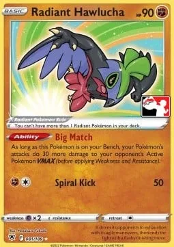 Radiant Hawlucha [Big Match | Spiral Kick]