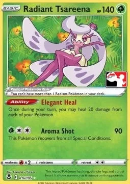 Radiant Tsareena [Elegant Heal | Aroma Shot]