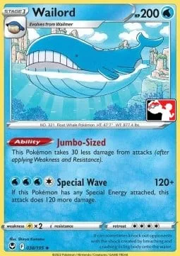 Wailord [Jumbo-Sized | Special Wave]