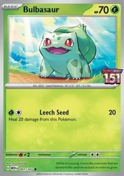 Bulbasaur [Leech Seed | 151]
