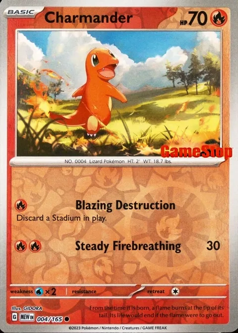 Charmander [Blazing Destruction | Steady Firebreathing]
