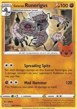 Galarian Runerigus [Spreading Spite | Mad Hammer]