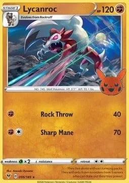 Lycanroc [Rock Throw | Sharp Mane]