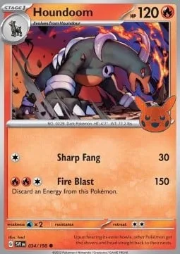 Houndoom [Sharp Fang | Fire Blast]