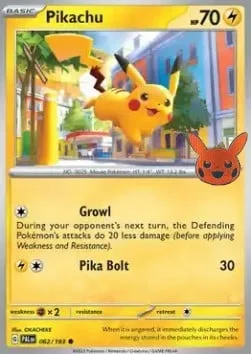 Pikachu [Growl | Pika Bolt]