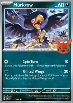 Murkrow [Spin Turn | United Wings]