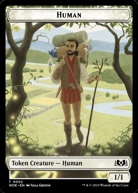 Human Token (White 1/1)