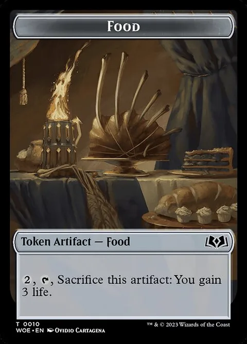 Human Token (W 1/1) // Food Token