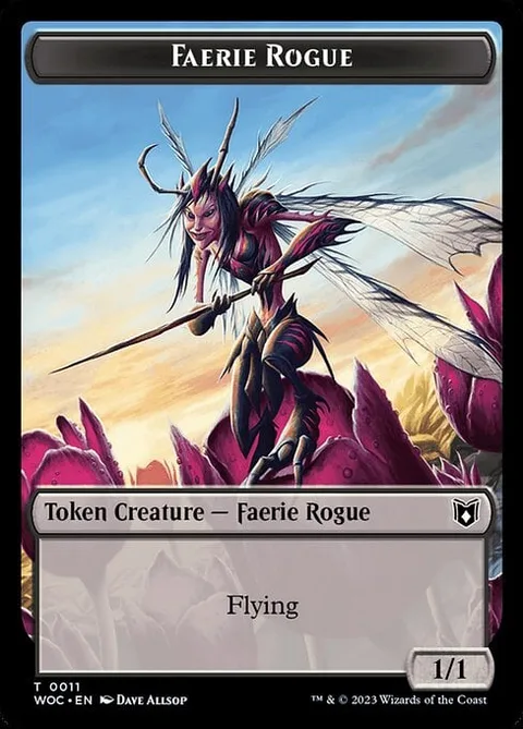 Pirate Token (R 4/2) // Faerie Rogue Token (B 1/1)