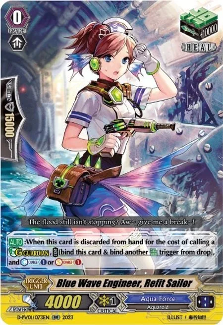 Blue Wave Engineer, Refit Sailor [P-Format]