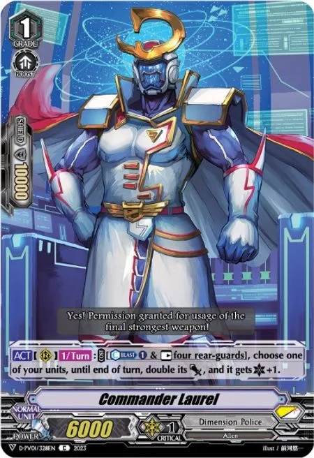 Commander Laurel [V Format]