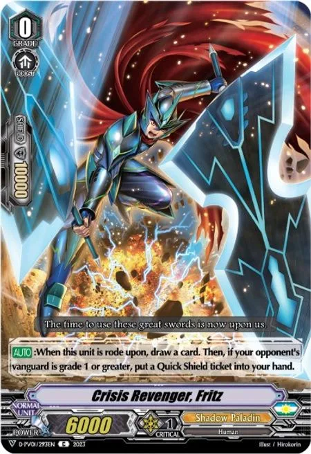 Crisis Revenger, Fritz [V Format]