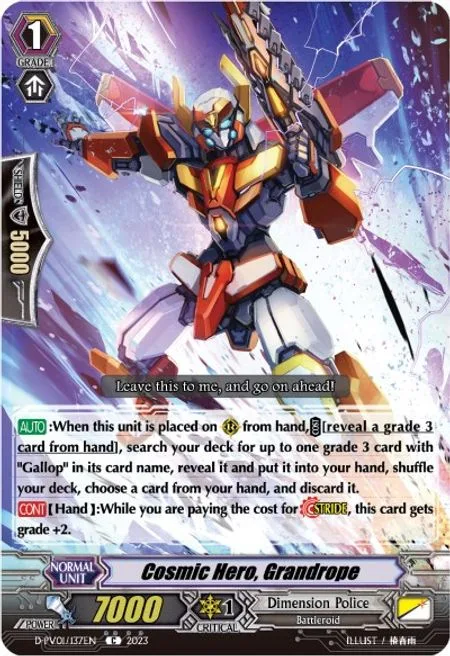Cosmic Hero, Grandrope [P-Format]
