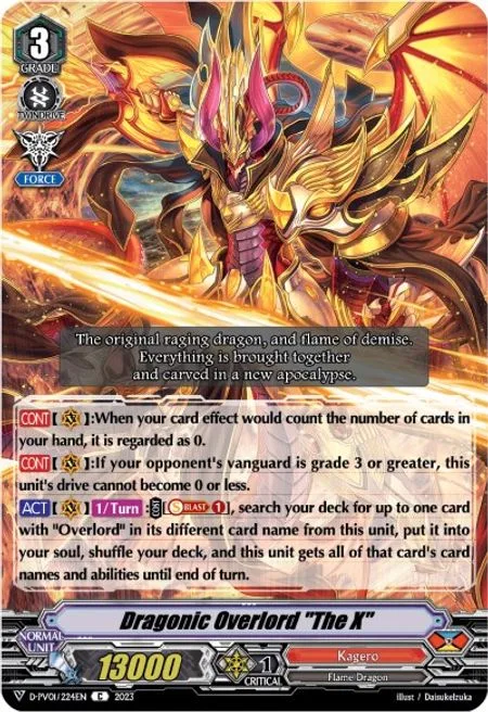 Dragonic Overlord ""The X"" [V Format]