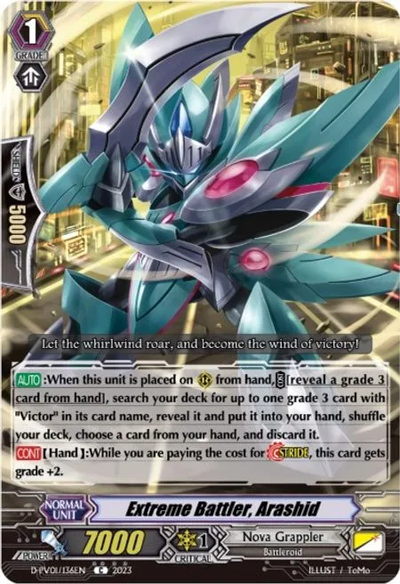 Extreme Battler, Arashid [G Format]