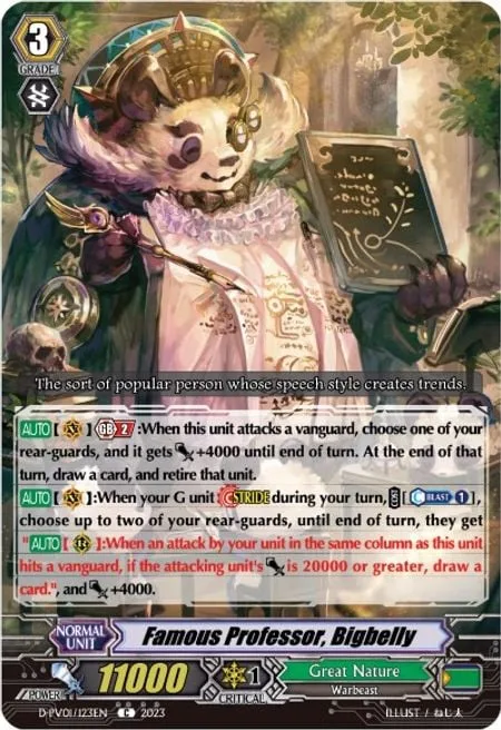 Famous Professor, Bigbelly [P-Format]