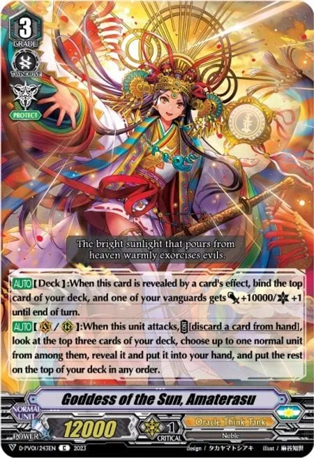 Goddess of the Sun, Amaterasu [V Format]