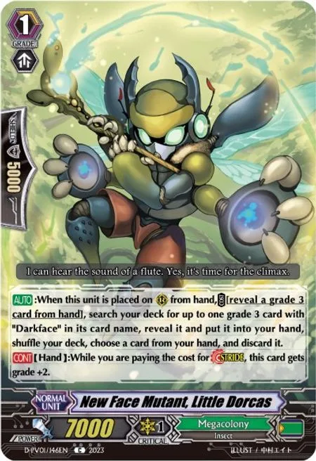 New Face Mutant, Little Dorcas [P-Format]