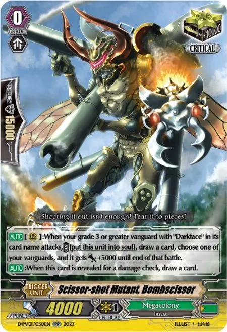 Scissor-shot Mutant, Bombscissor [P-Format]