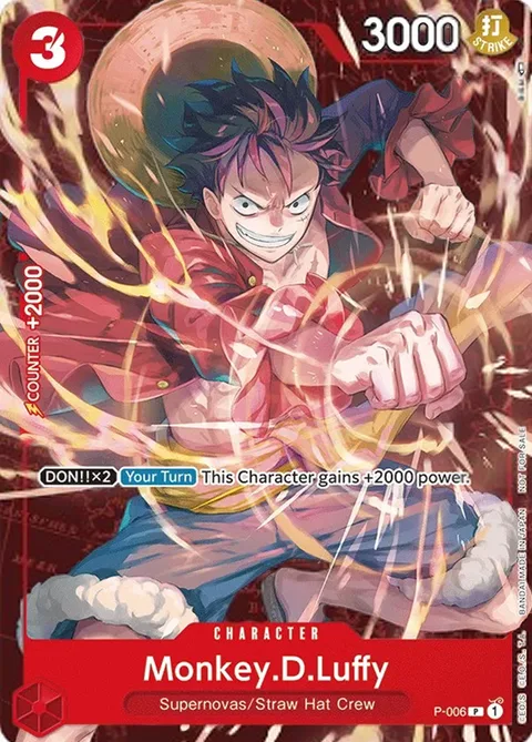 Monkey.D.Luffy (P-006)