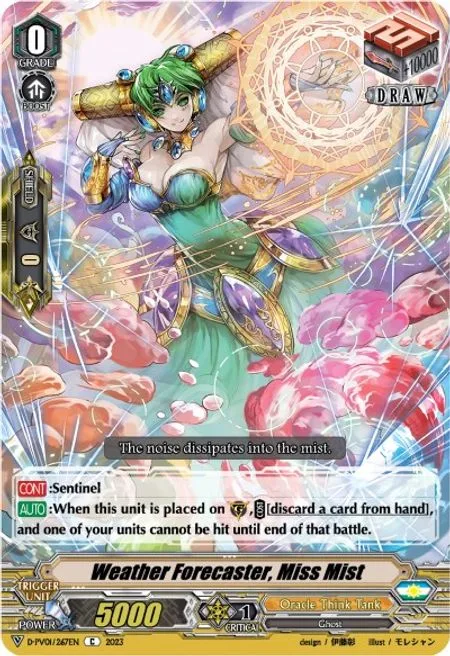 Weather Forecaster, Miss Mist [V Format]