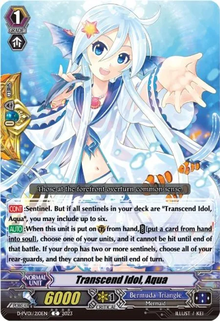 Transcend Idol, Aqua [P-Format]