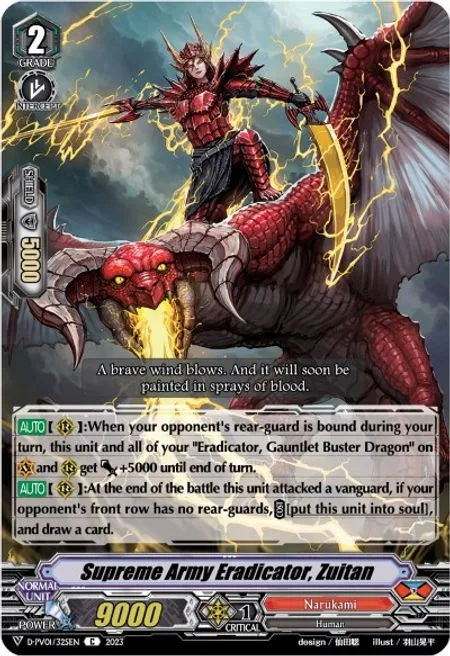 Supreme Army Eradicator, Zuitan [V Format]