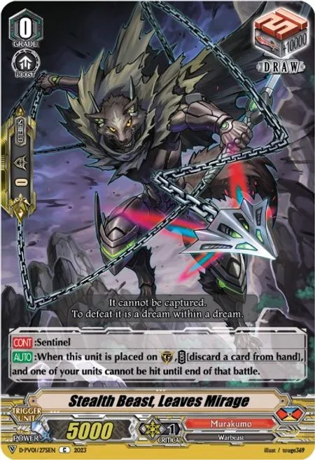 Stealth Beast, Leaves Mirage [V Format]