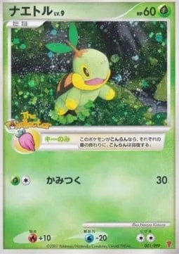 Turtwig Lv.9 [Persim Berry | Bite]