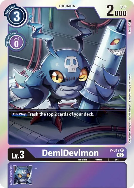 DemiDevimon (P-017)