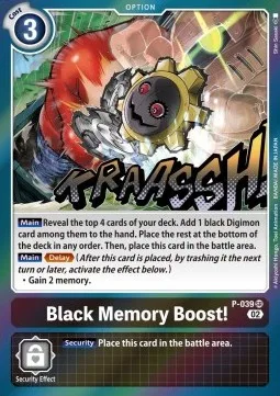Black Memory Boost! (P-039)